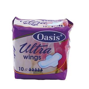 Oasis ultra wings dámske hygienické vložky 10 ks                                